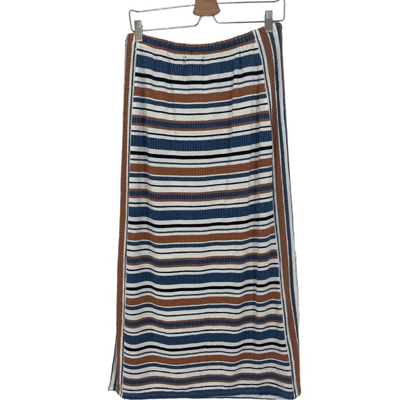 NWOT MAX STUDIO STRIPED MAXI SKIRT M - Picture 8 of 11